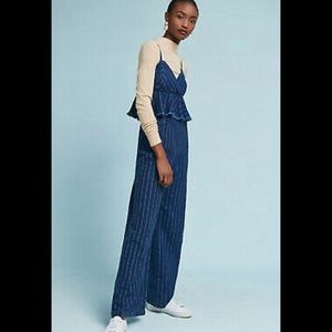 Anthropologie Denim Jumpsuit